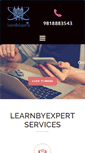 Mobile Screenshot of learnbyexperts.com